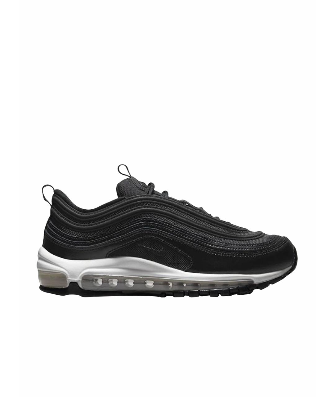 NIKE Черные кожаные кроссовки, фото 7
