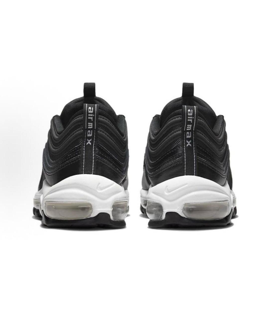 NIKE Черные кожаные кроссовки, фото 5
