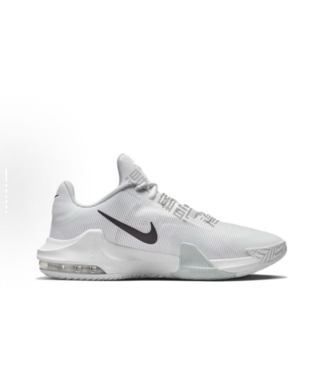 NIKE Белые текстильные кроссовки, фото 7