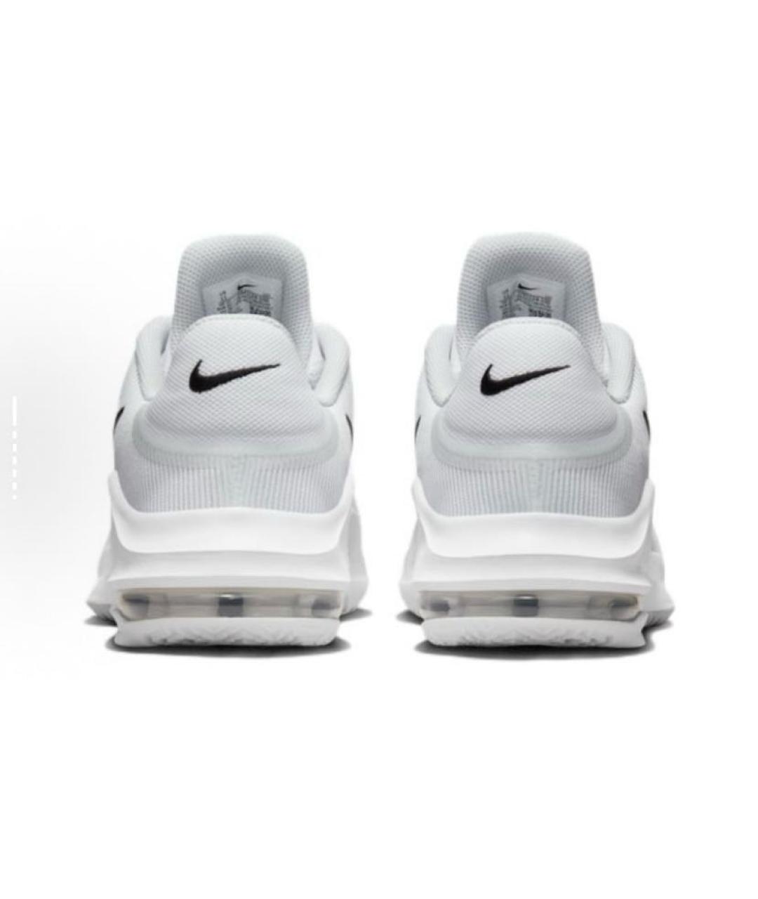 NIKE Белые текстильные кроссовки, фото 5
