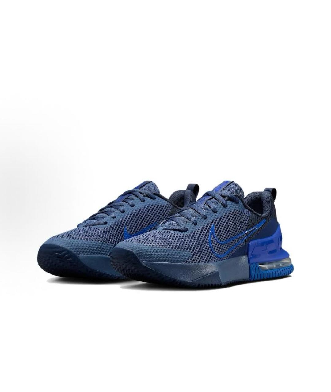 NIKE Синие текстильные кроссовки, фото 3