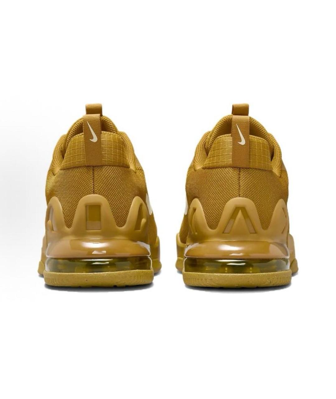 NIKE Оранжевое текстильные кроссовки, фото 5