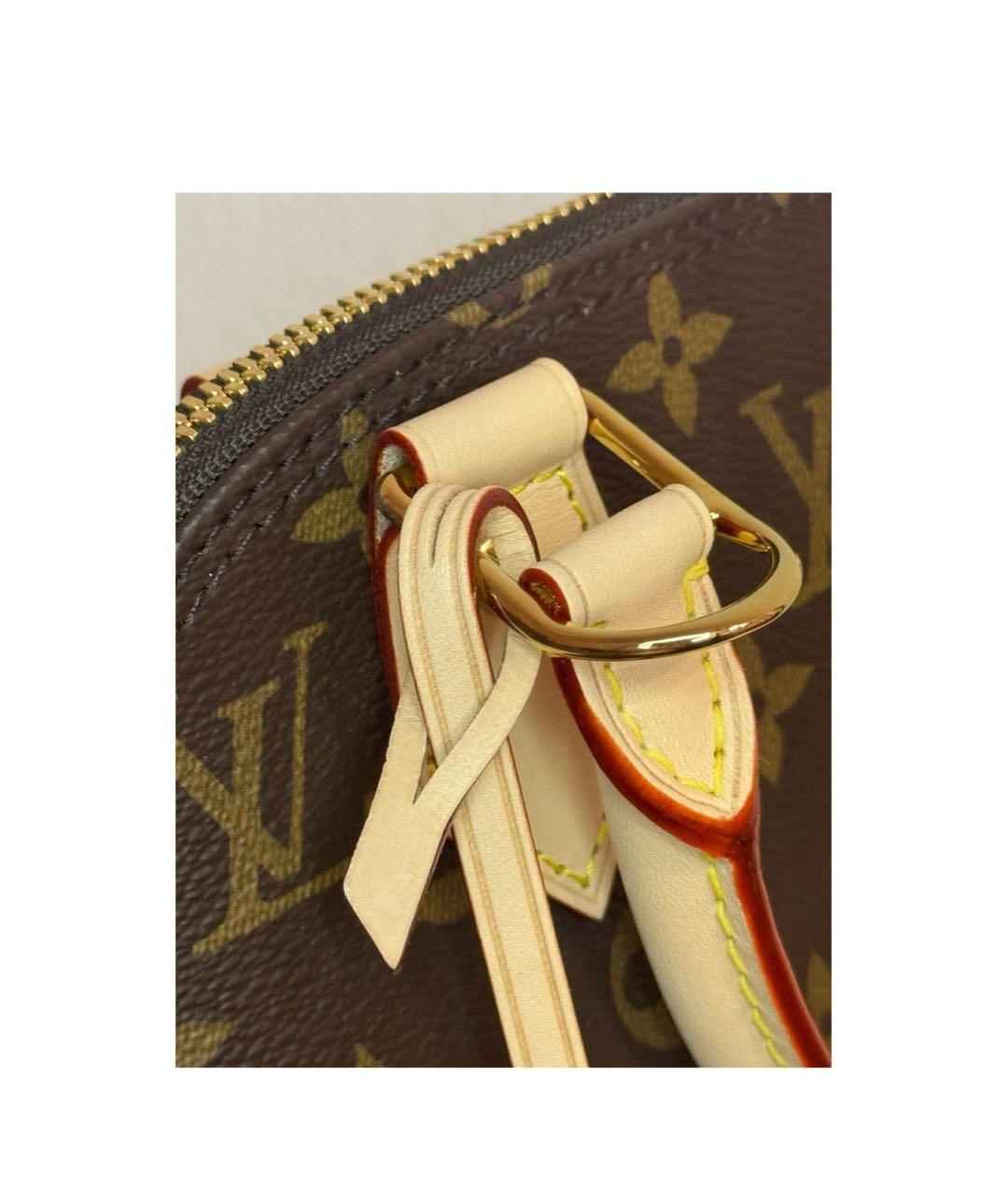 LOUIS VUITTON Коричневая сумка через плечо, фото 6