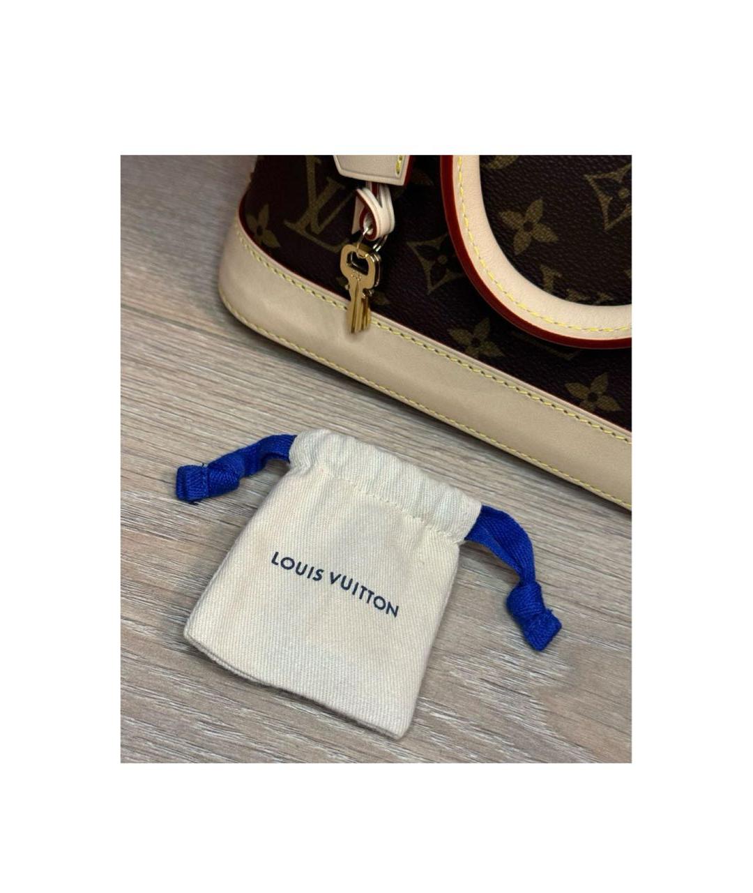 LOUIS VUITTON Коричневая сумка через плечо, фото 5