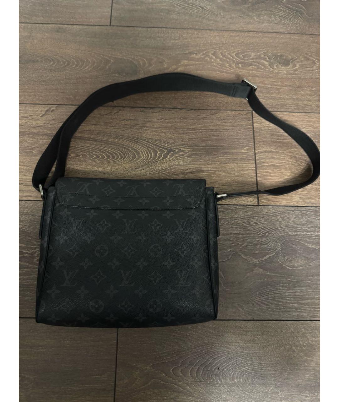 LOUIS VUITTON Черная сумка на плечо, фото 3