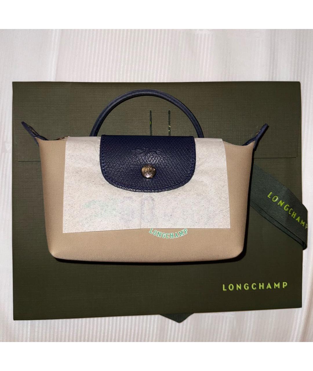 LONGCHAMP Бежевая сумка через плечо, фото 3