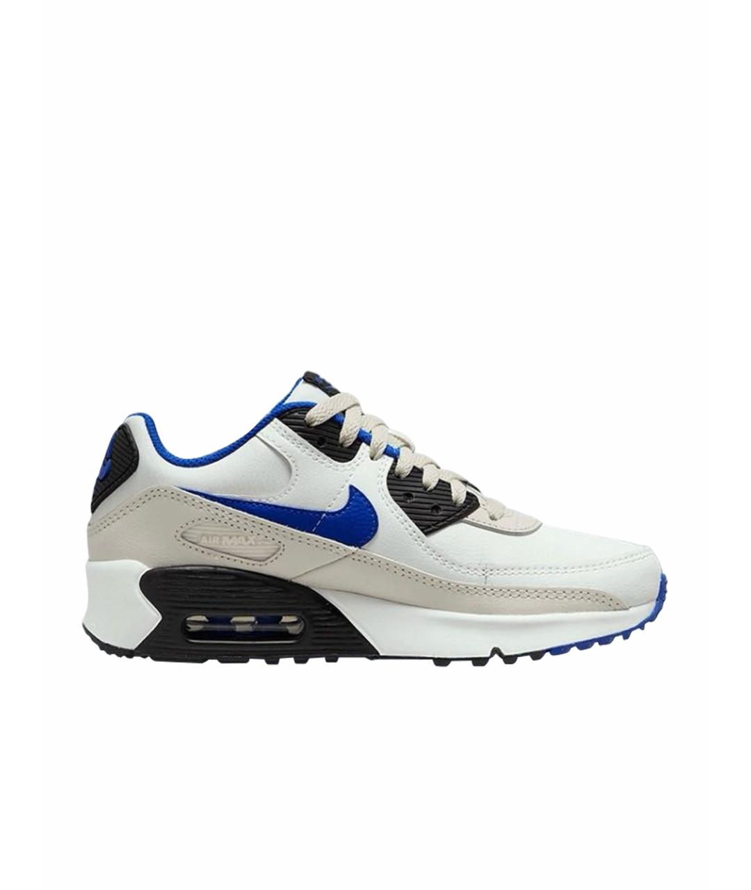 NIKE Белые кожаные кроссовки, фото 1