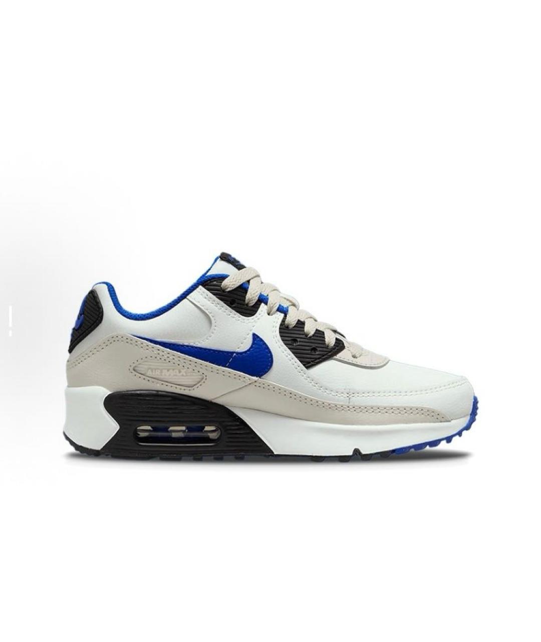 NIKE Белые кожаные кроссовки, фото 6