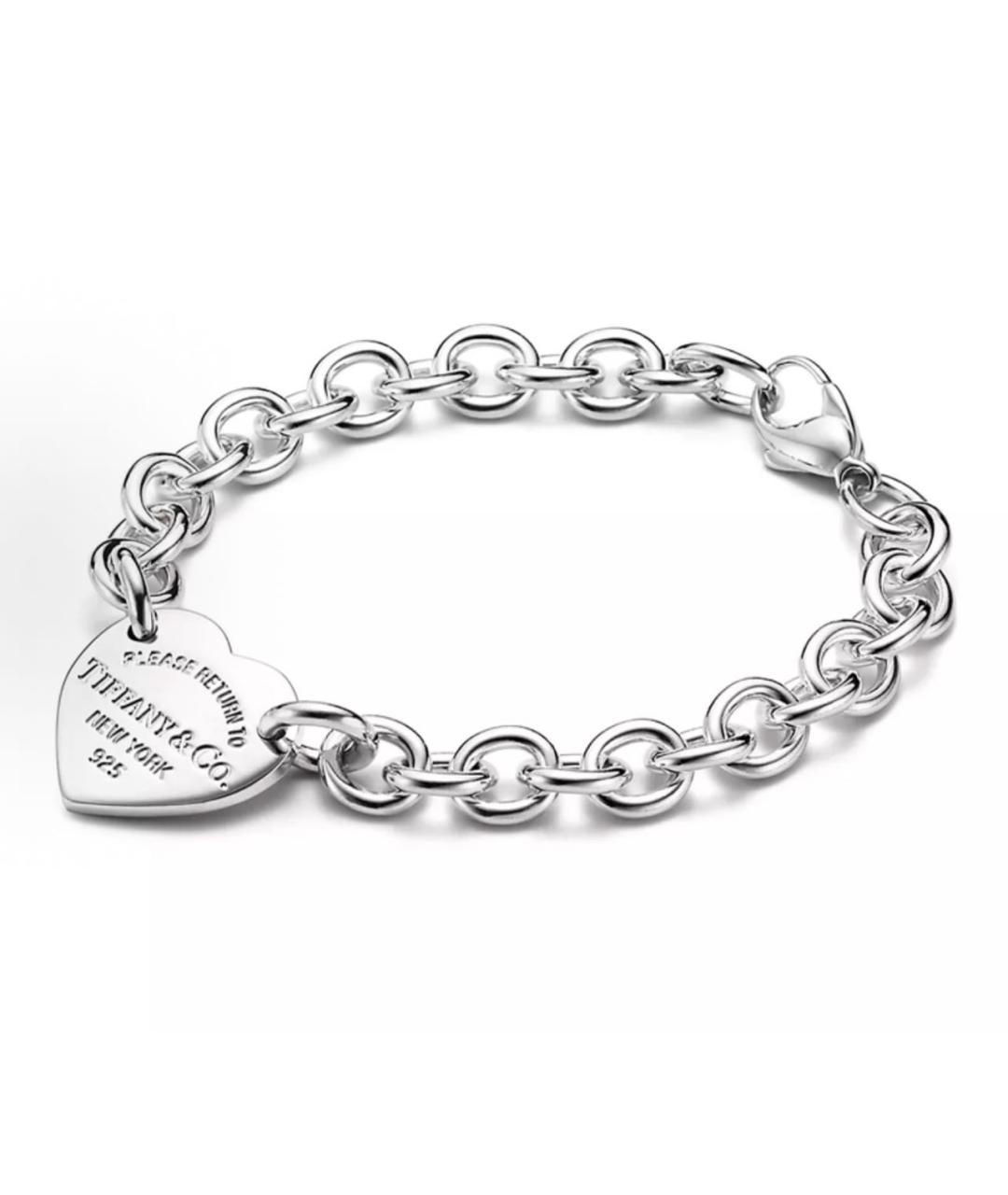 TIFFANY&CO Серебрянный серебряный браслет, фото 2