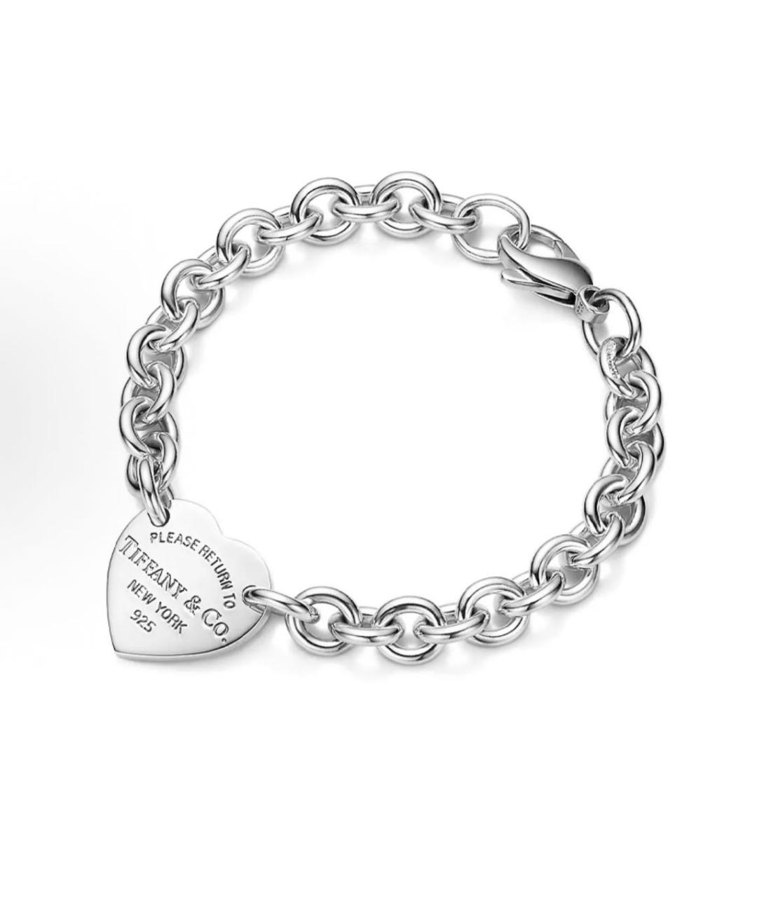 TIFFANY&CO Серебрянный серебряный браслет, фото 3