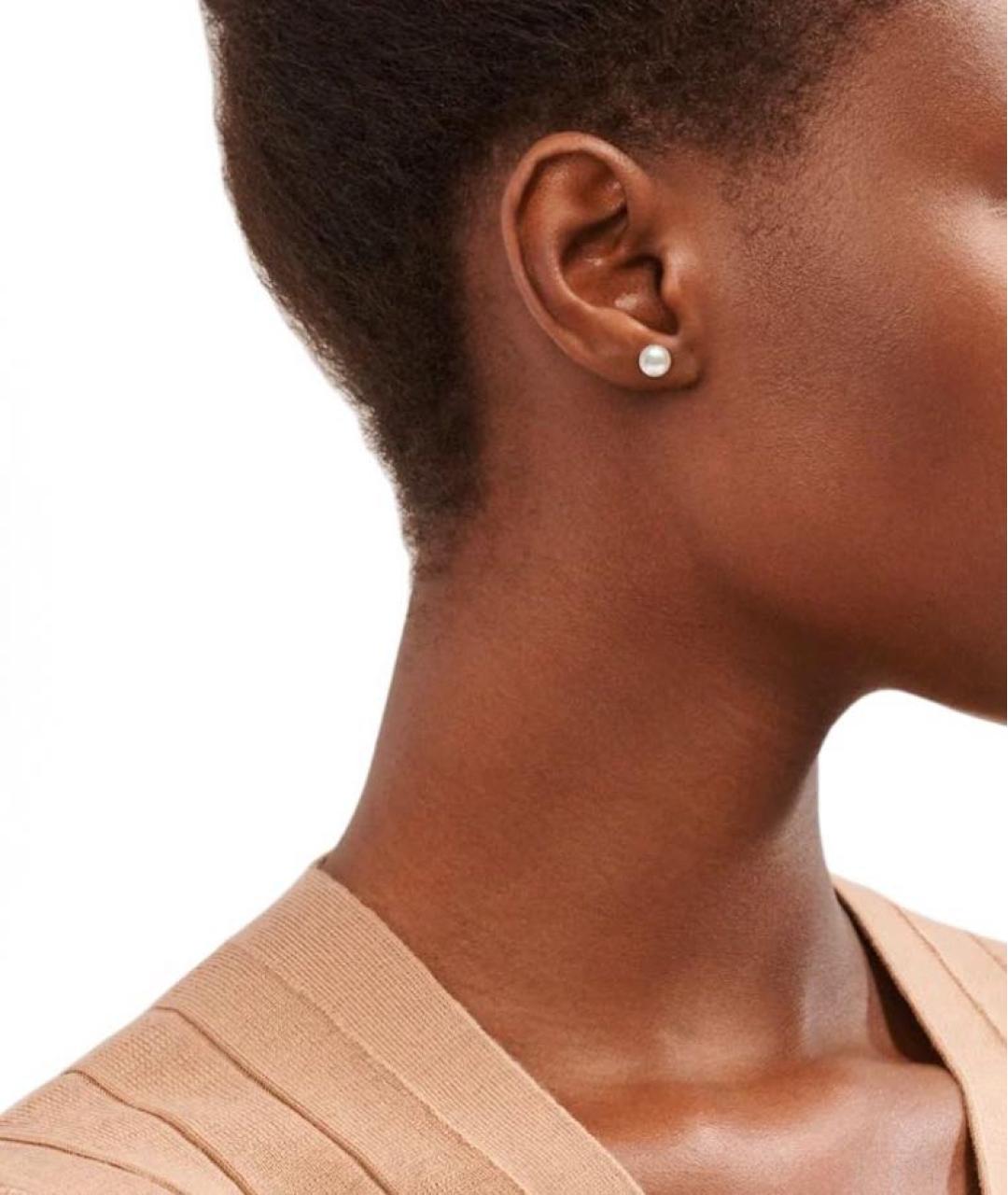 TIFFANY&CO Белые жемчужные серьги, фото 5
