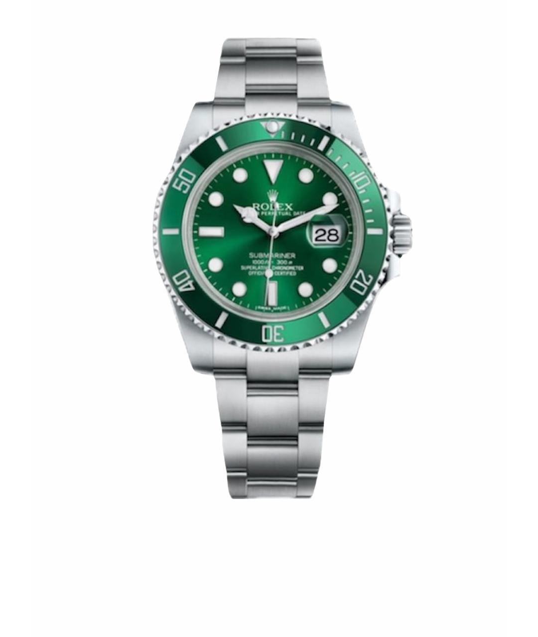ROLEX Зеленые часы, фото 1