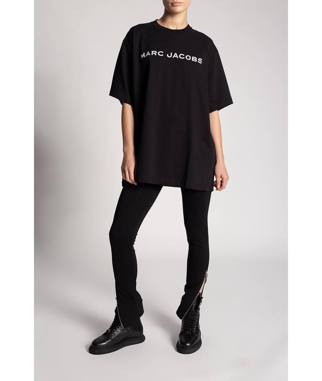 MARC JACOBS Черная футболка, фото 3