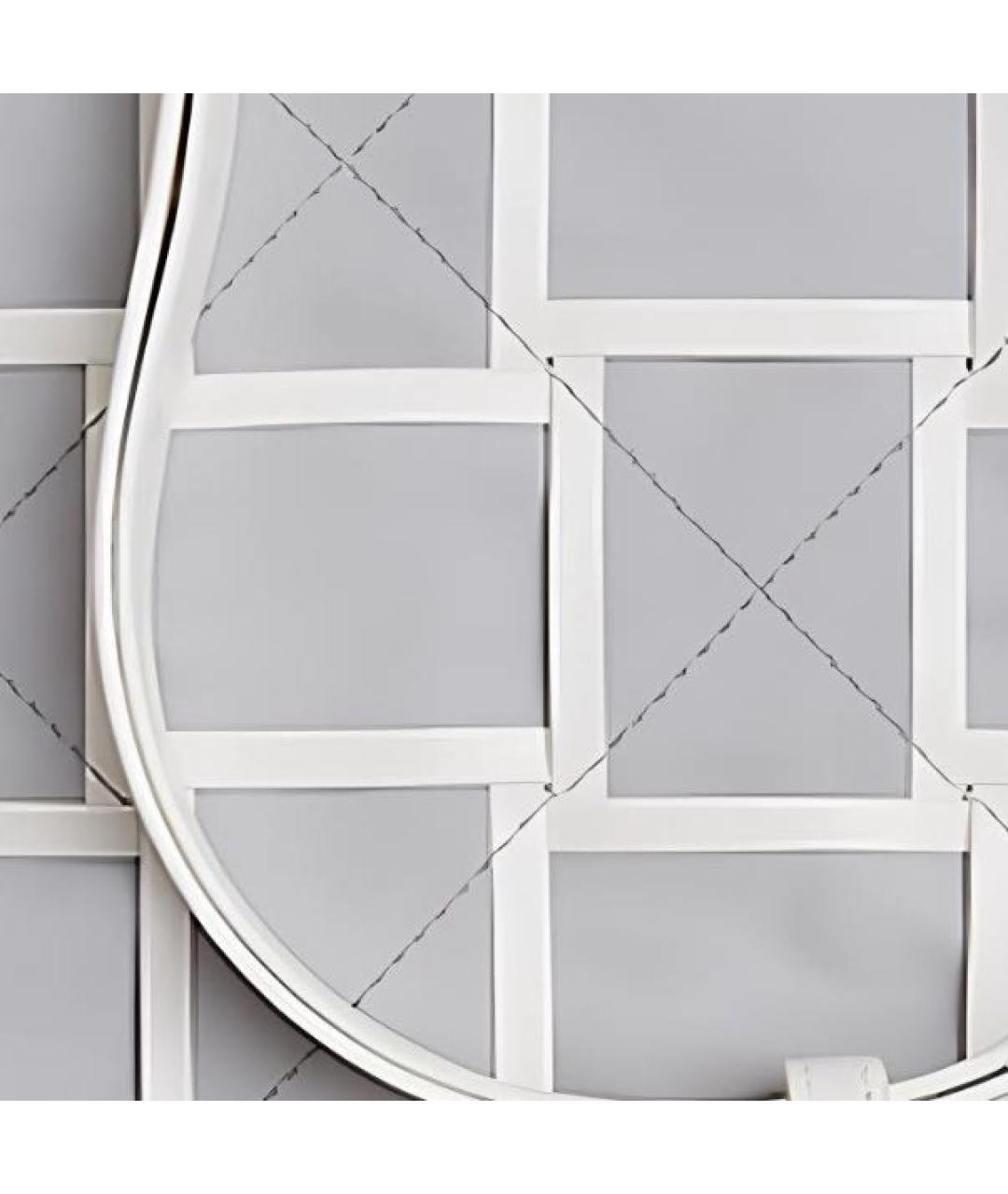 BOTTEGA VENETA Белая кожаная поясная сумка, фото 5