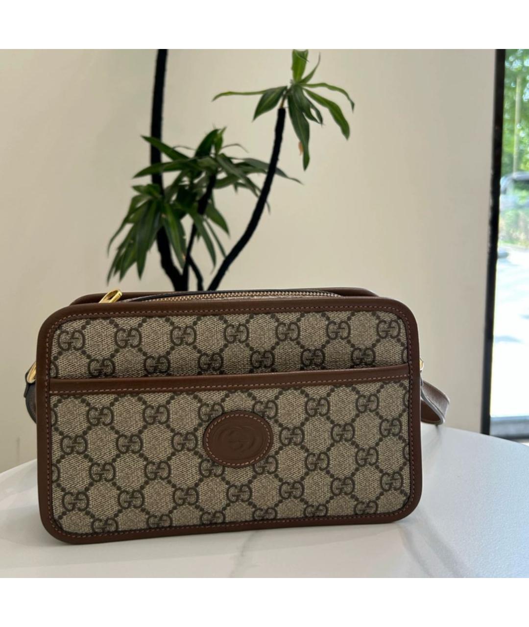 GUCCI Бежевая сумка через плечо, фото 9