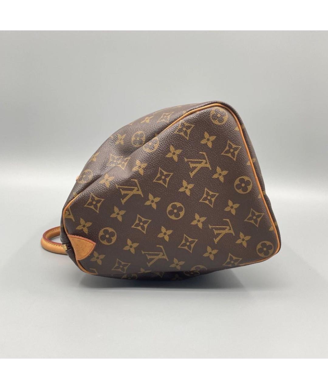 LOUIS VUITTON Коричневая сумка с короткими ручками, фото 5
