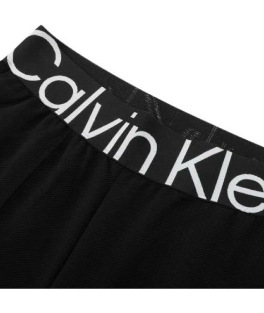 CALVIN KLEIN Черные брюки широкие, фото 2