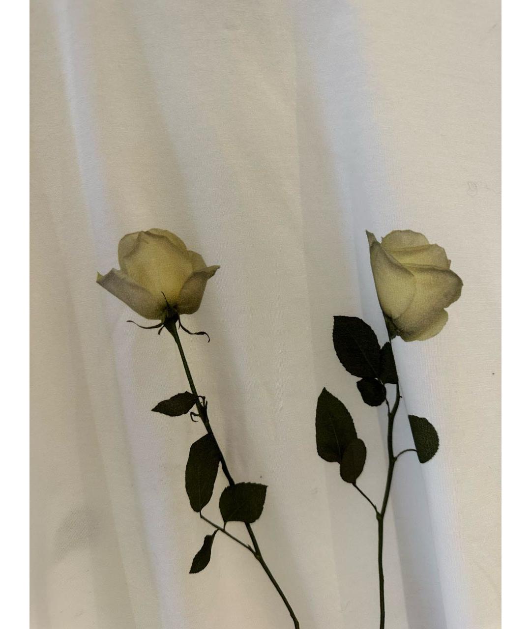 MM6 MAISON MARGIELA Белая хлопковая футболка, фото 3