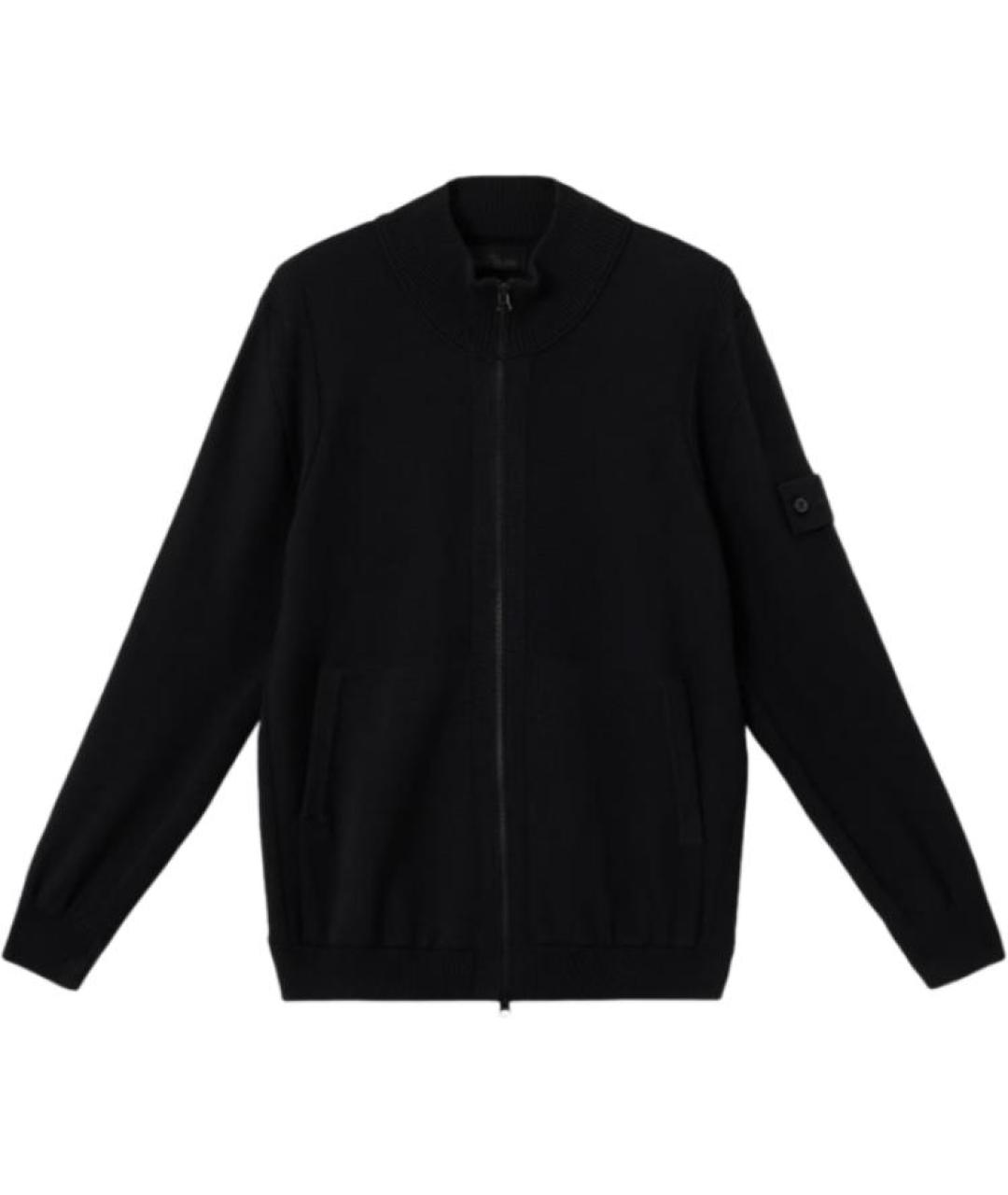 STONE ISLAND Черный джемпер / свитер, фото 1