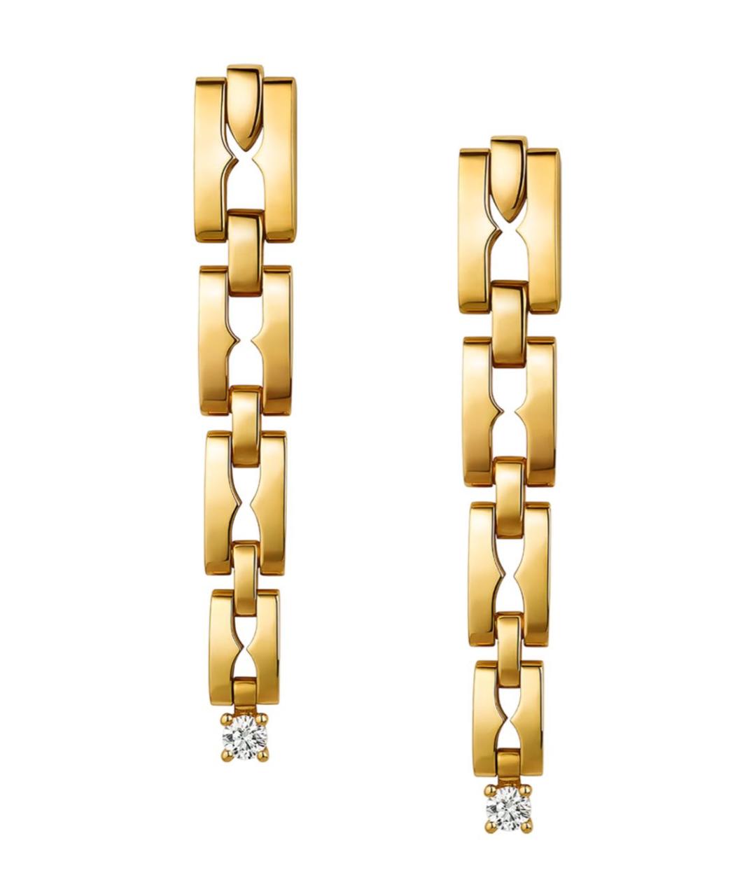 BVLGARI Желтые серьги из желтого золота, фото 1
