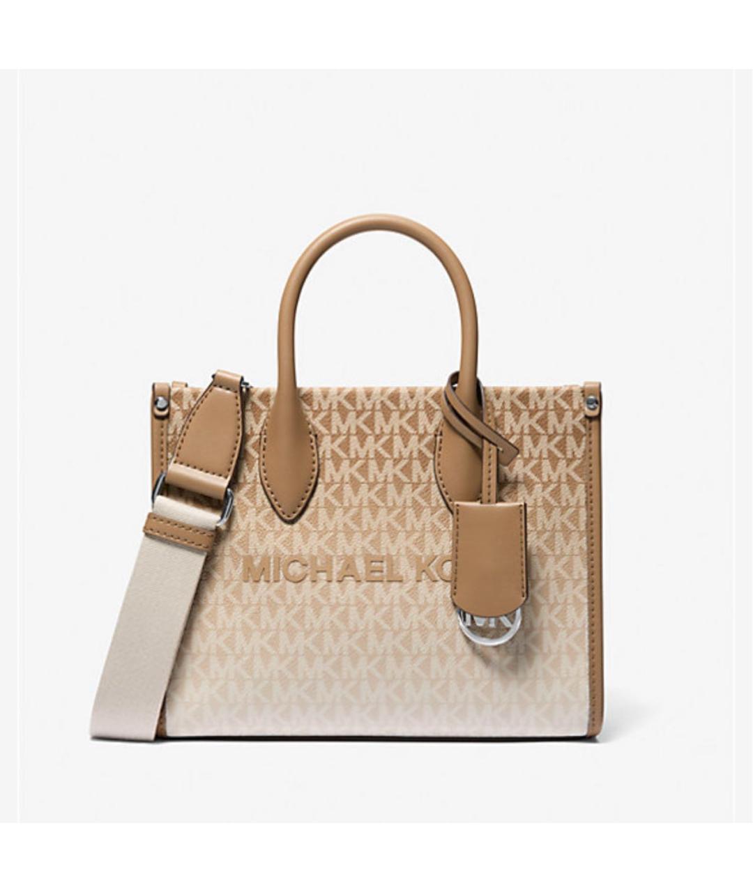 MICHAEL KORS Коричневая сумка тоут, фото 4