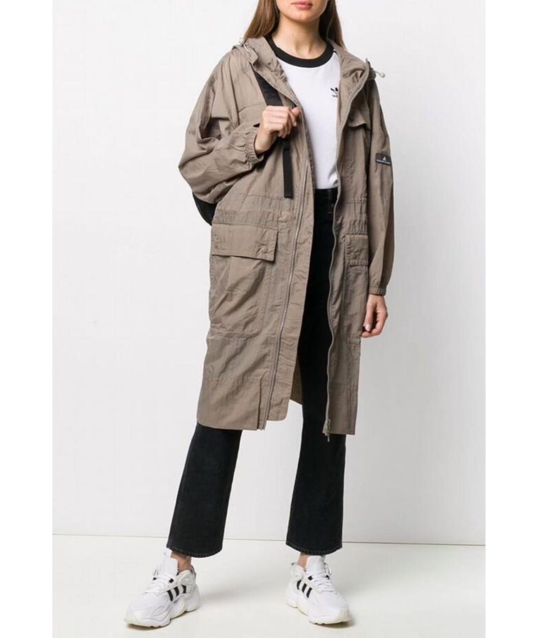 ADIDAS BY STELLA MCCARTNEY Бежевая парка, фото 2