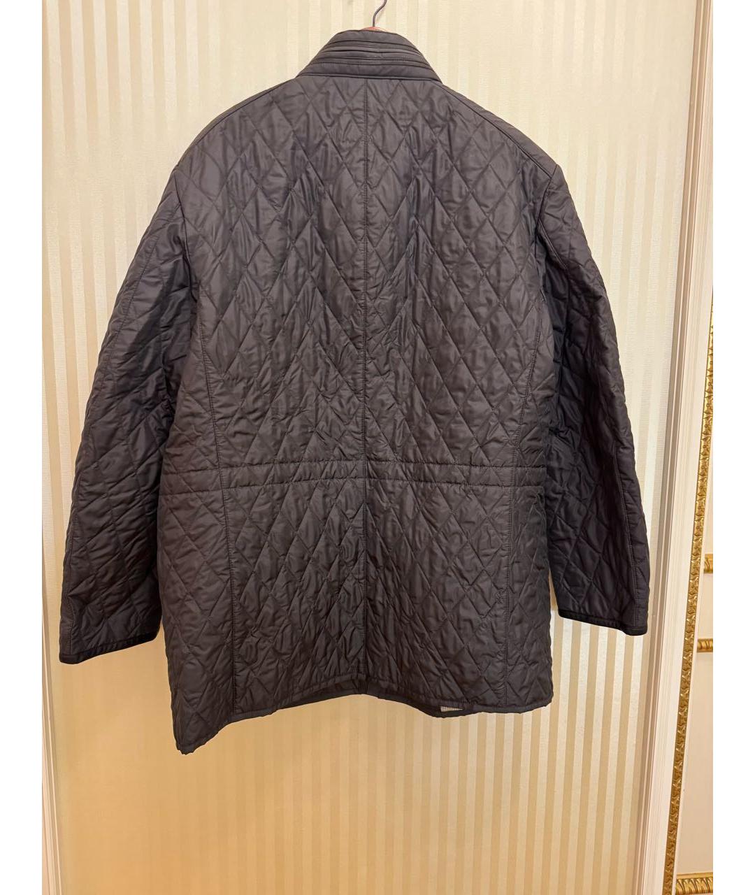 BRIONI Черная полиэстеровая куртка, фото 2