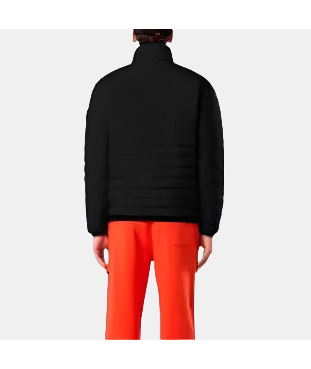 STONE ISLAND Черная полиамидовая куртка, фото 3