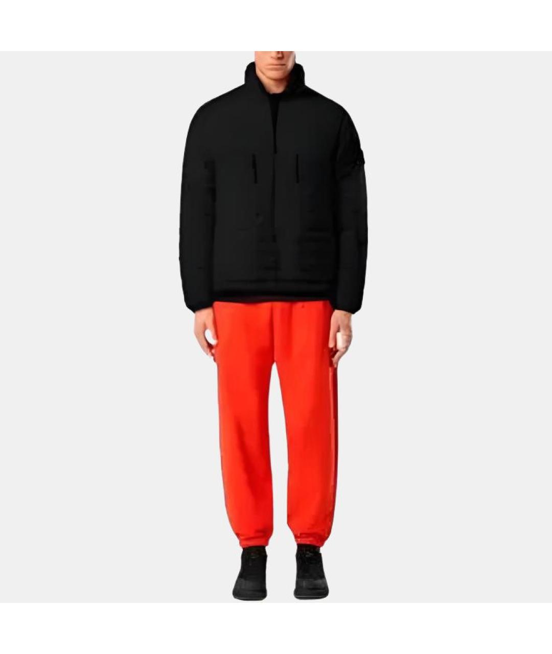 STONE ISLAND Черная полиамидовая куртка, фото 2