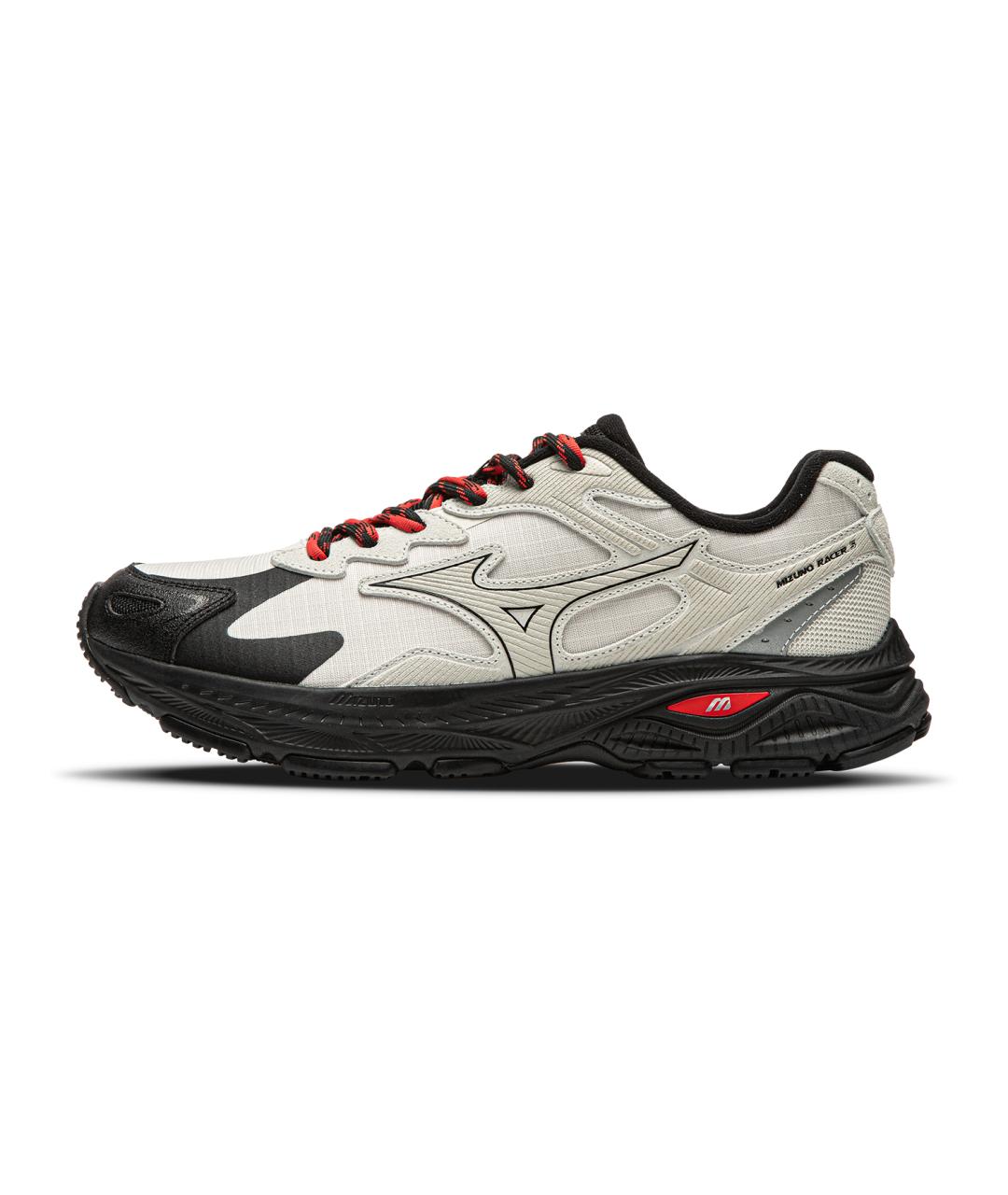 MIZUNO Серые кожаные кроссовки, фото 7
