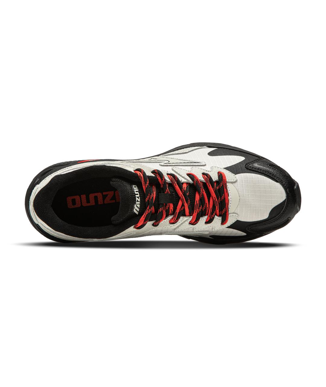 MIZUNO Серые кожаные кроссовки, фото 4