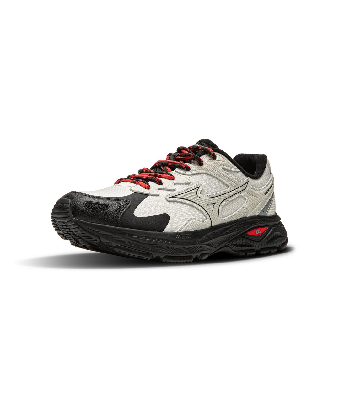 MIZUNO Серые кожаные кроссовки, фото 2