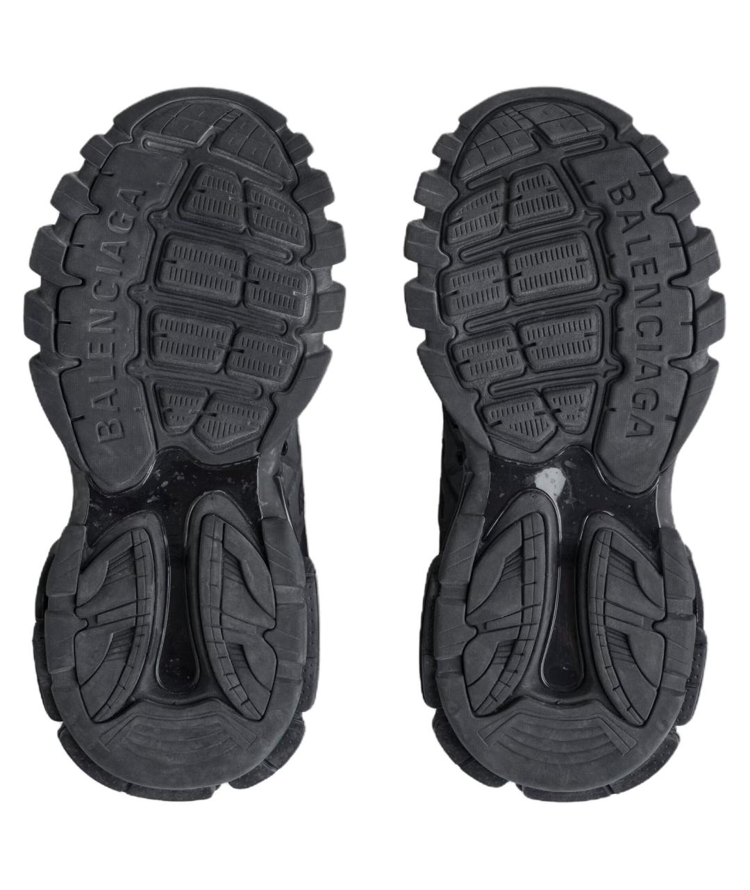 BALENCIAGA Черные низкие кроссовки / кеды, фото 7