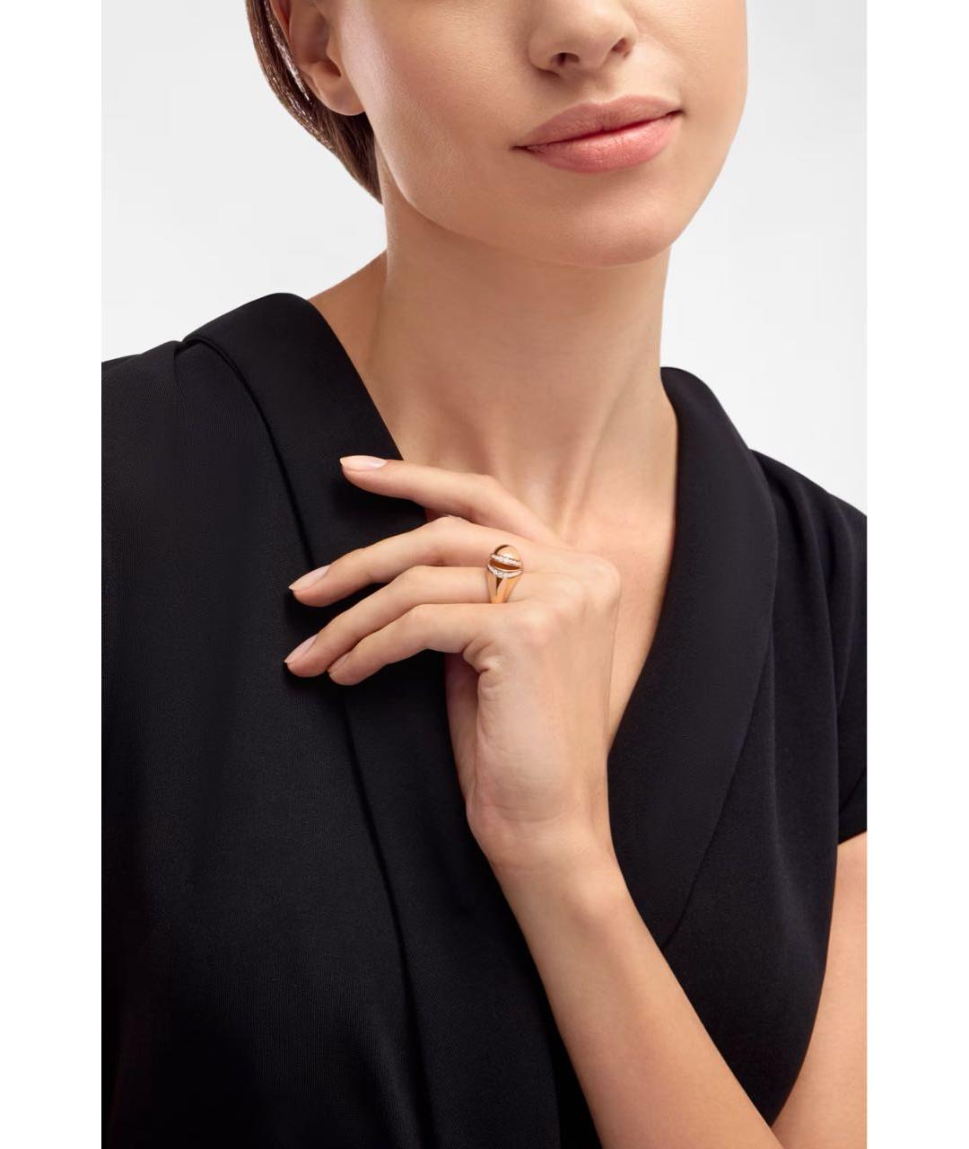 BVLGARI Розовое кольцо из розового золота, фото 5