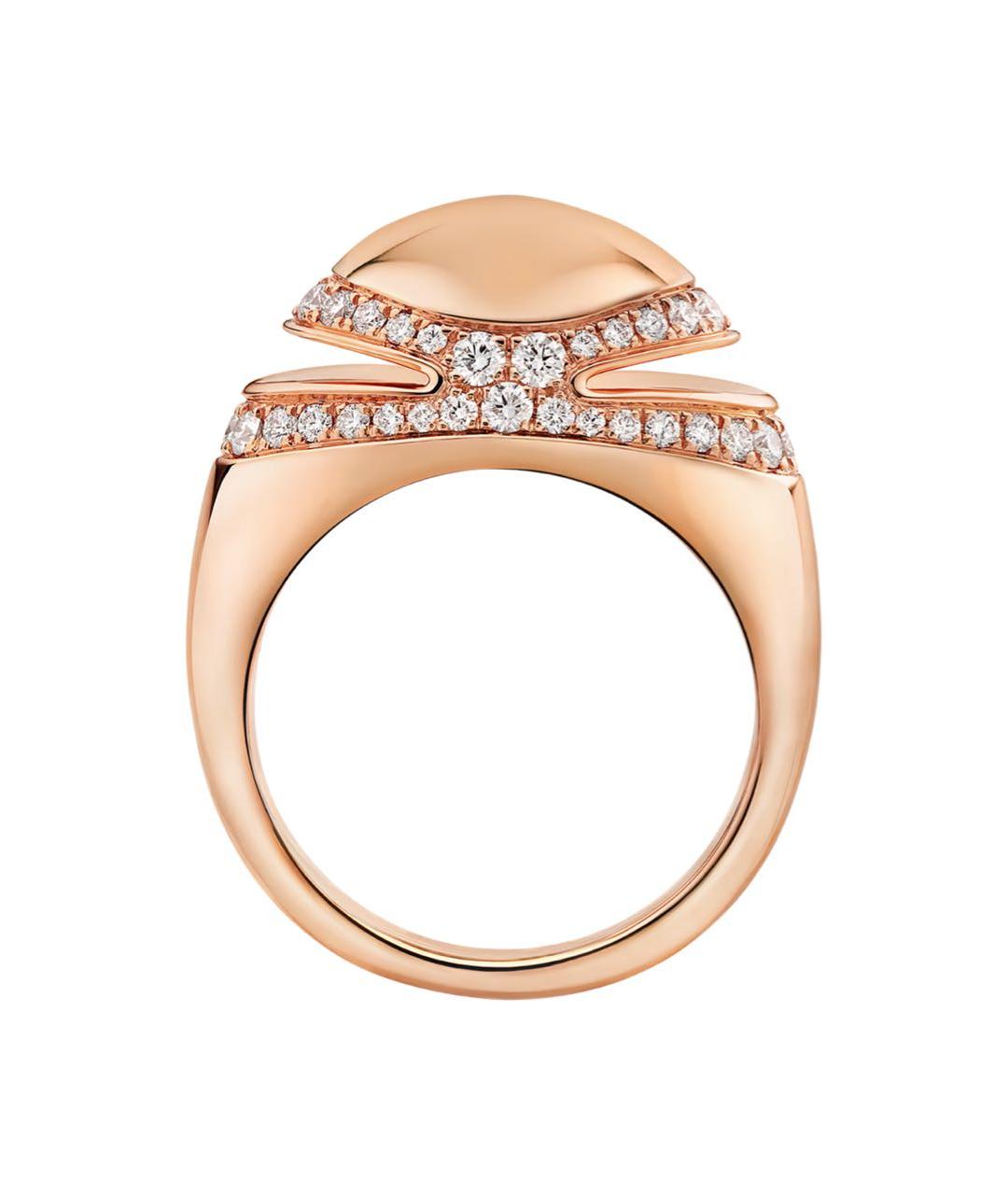 BVLGARI Розовое кольцо из розового золота, фото 4