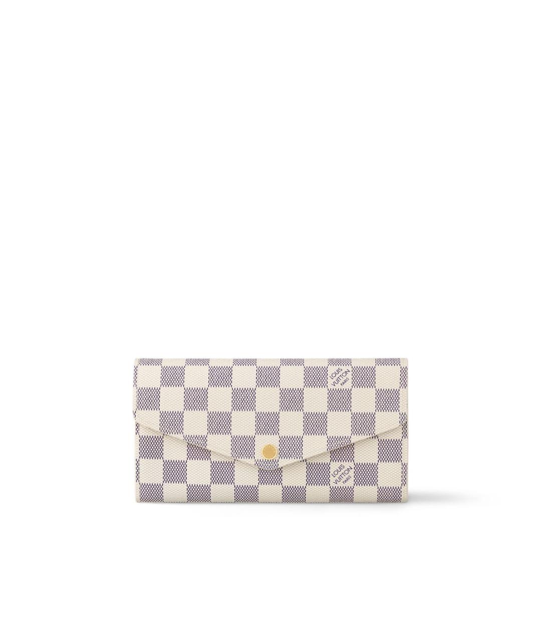 LOUIS VUITTON Бежевый кошелек из искусственной кожи, фото 9