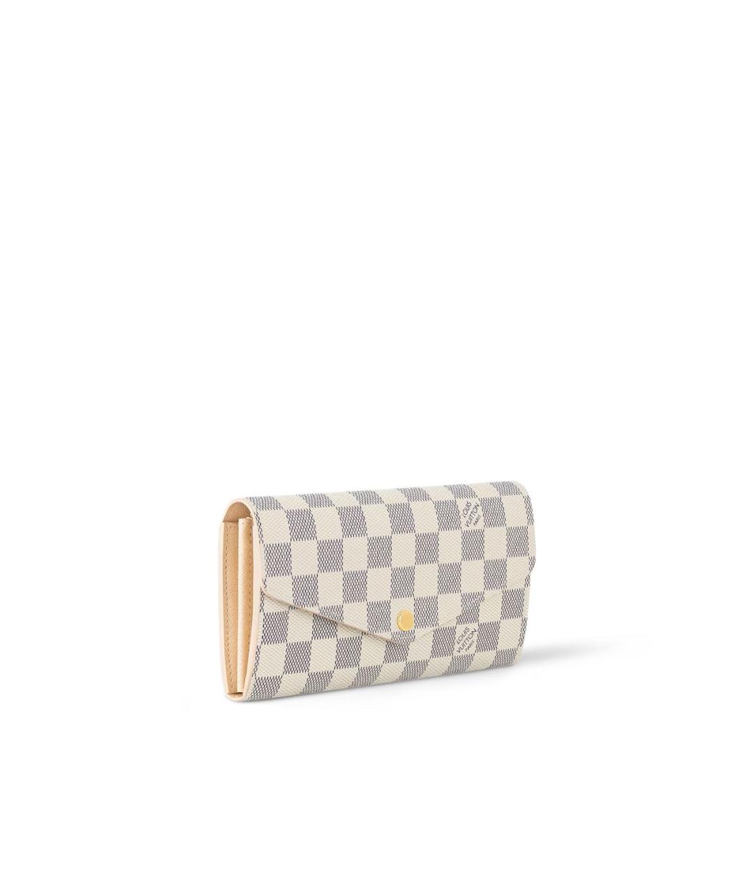 LOUIS VUITTON Бежевый кошелек из искусственной кожи, фото 2