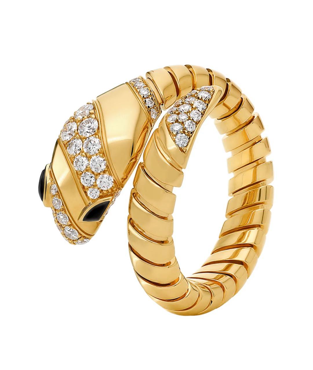 BVLGARI Желтое кольцо из желтого золота, фото 1