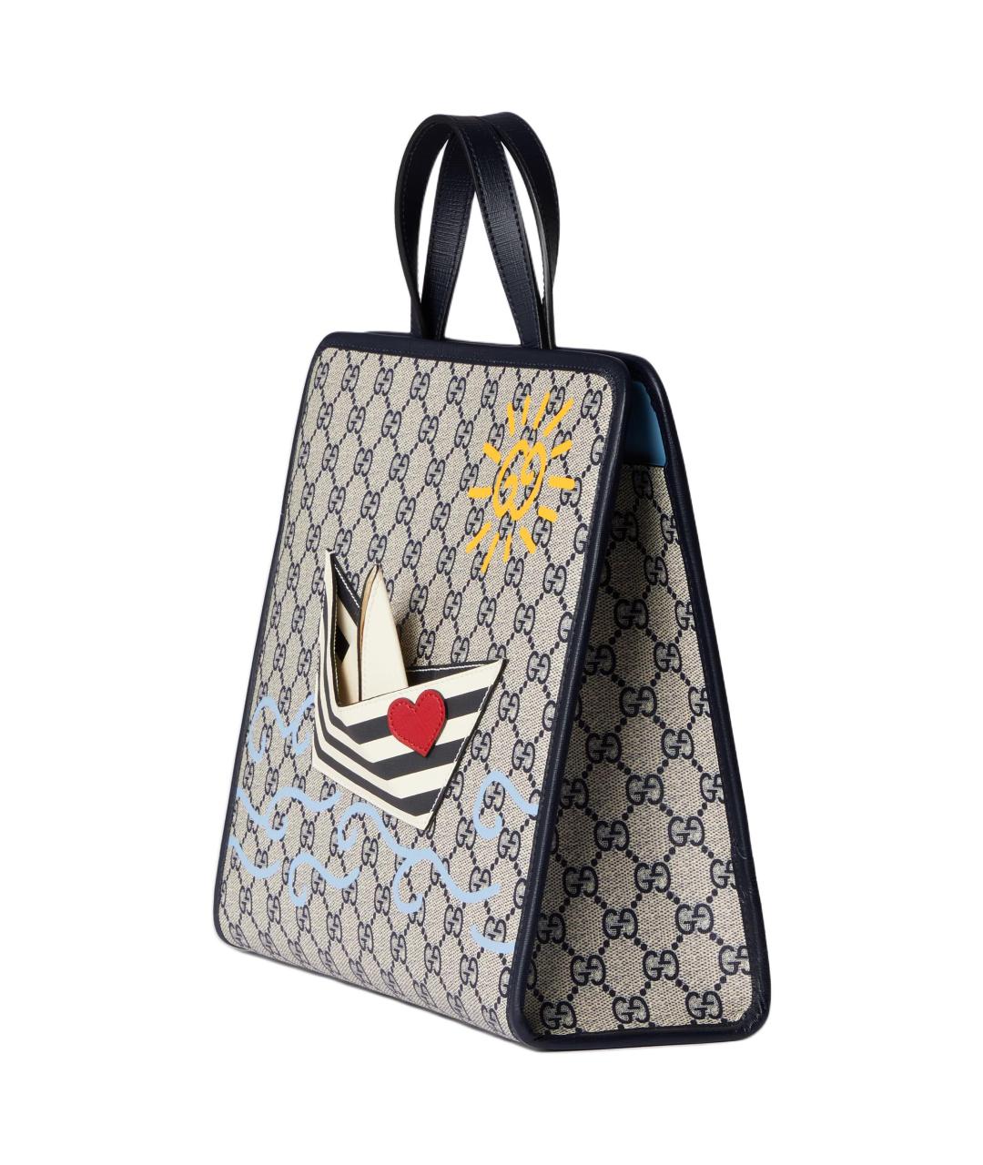GUCCI Бежевая сумка тоут, фото 2