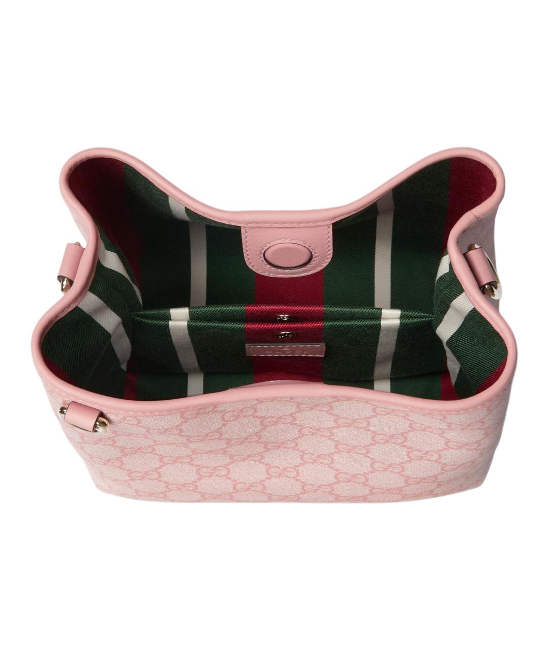GUCCI Розовая сумка с короткими ручками, фото 6