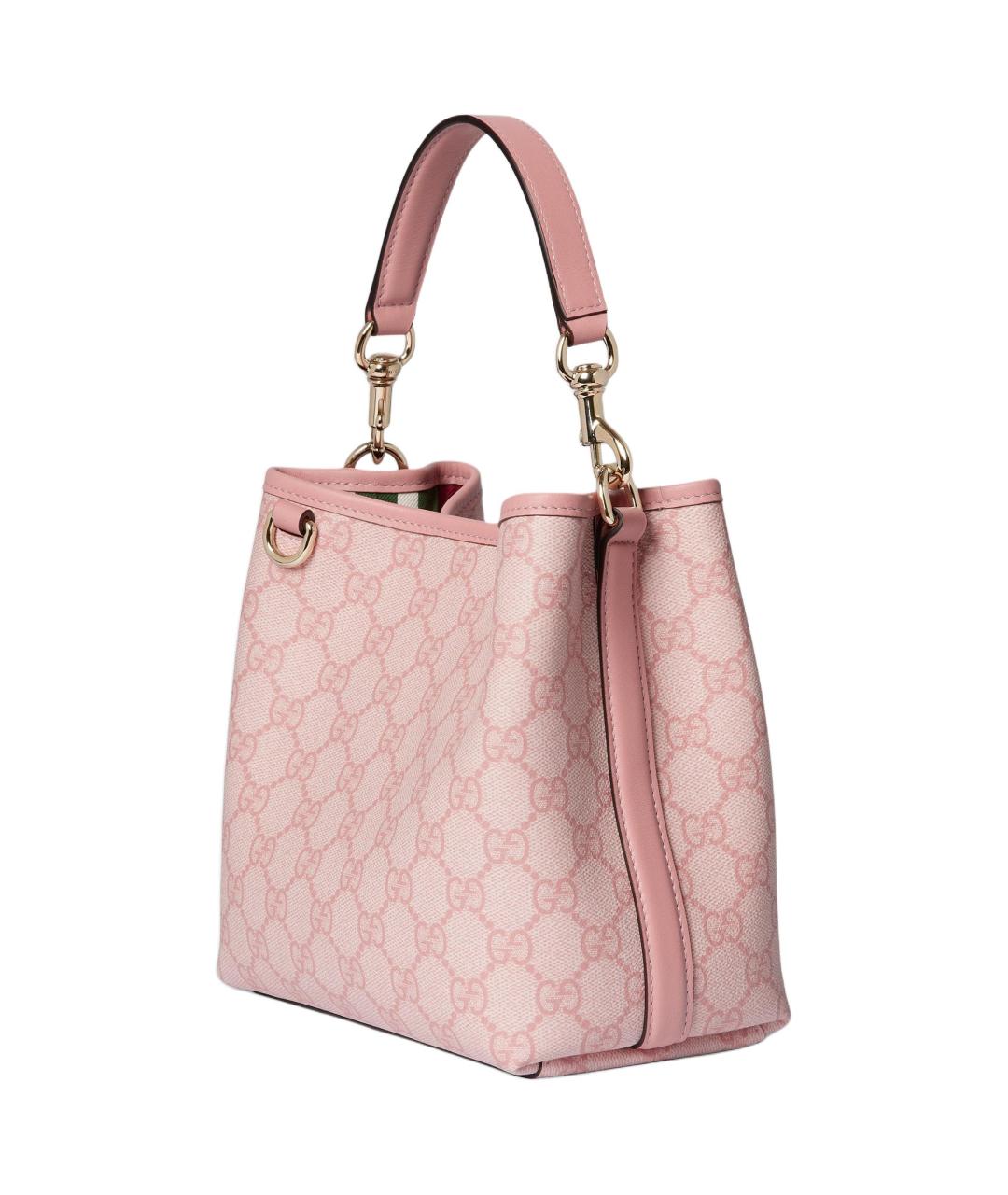 GUCCI Розовая сумка с короткими ручками, фото 3