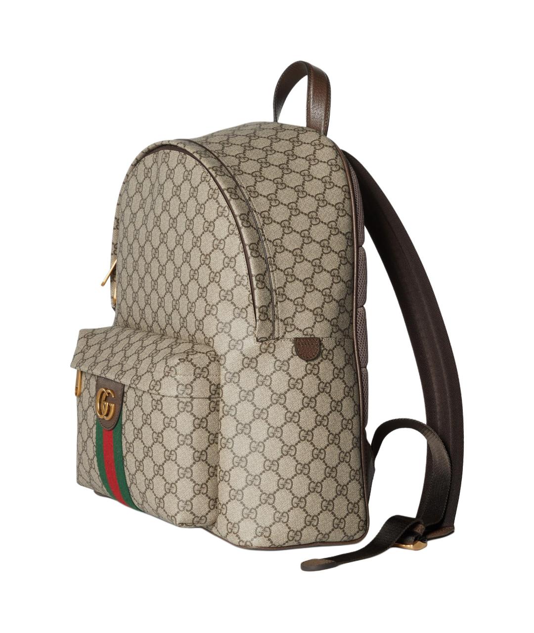 GUCCI Коричневый рюкзак, фото 2