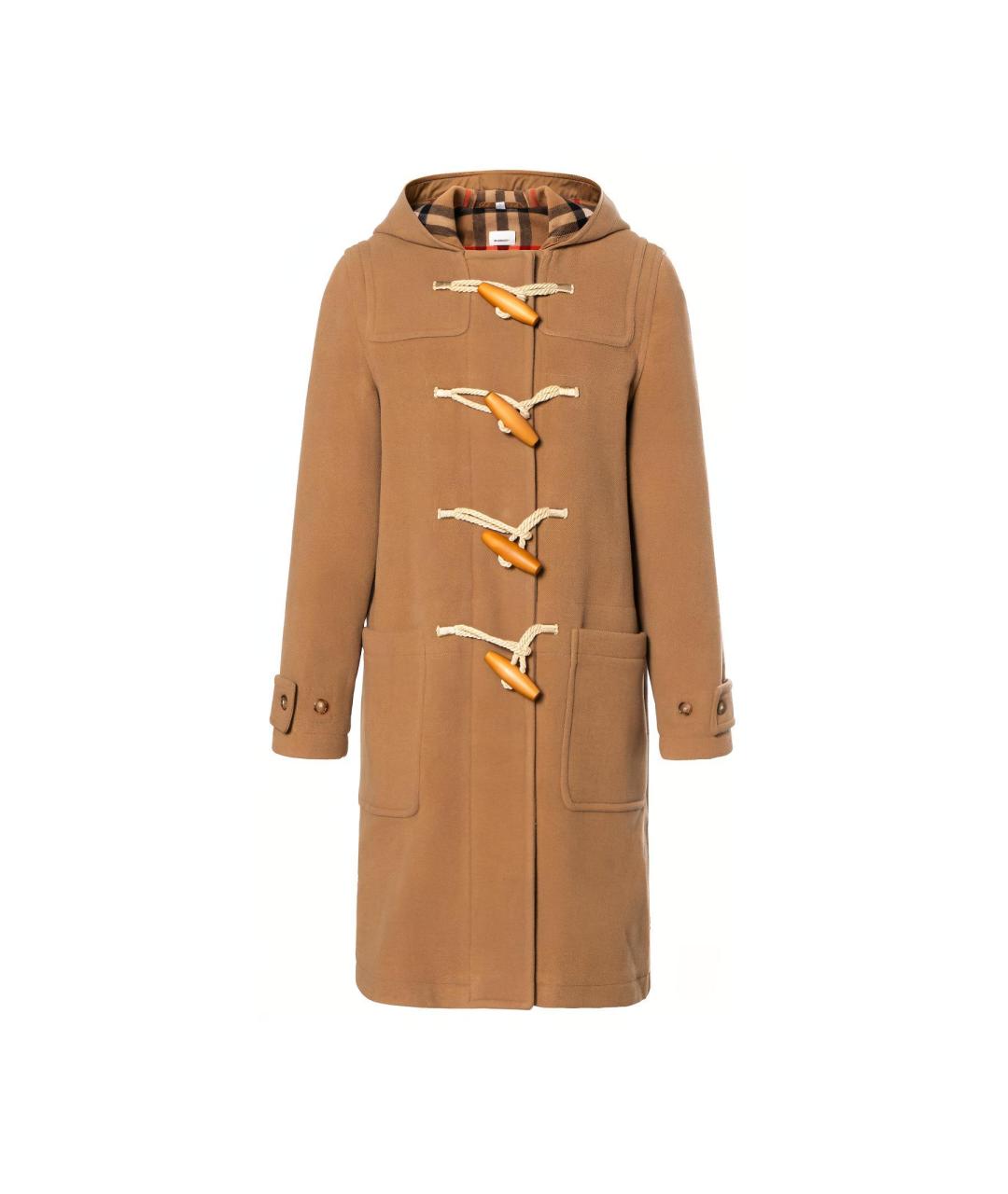 BURBERRY Коричневое пальто, фото 1