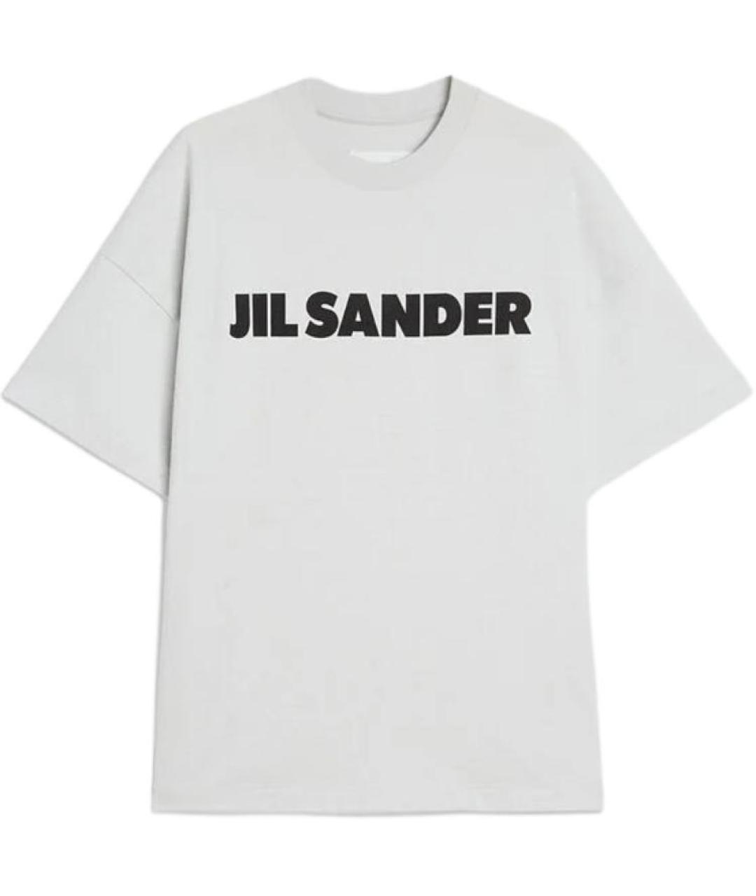 JIL SANDER Серая футболка, фото 1