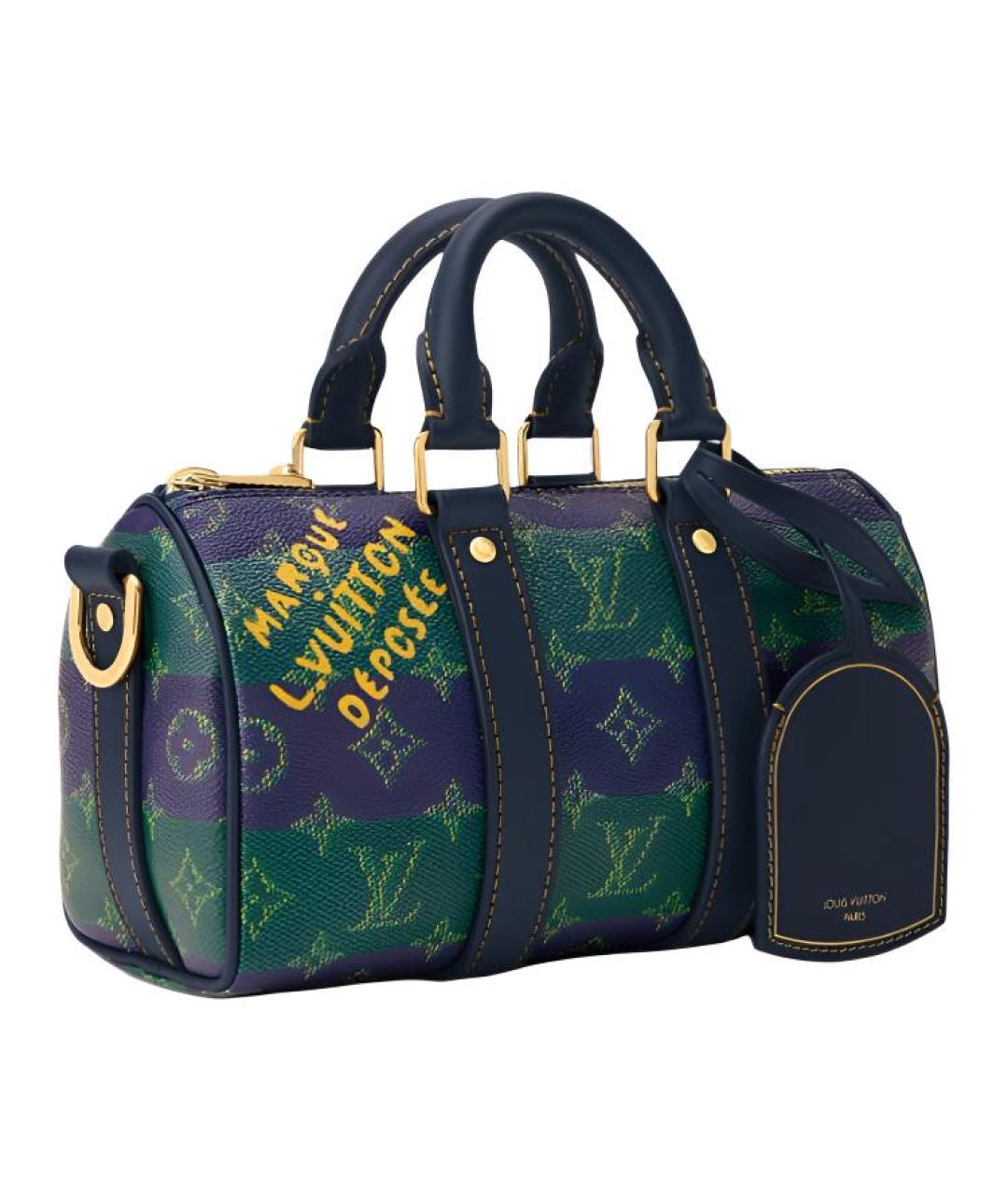 LOUIS VUITTON Зеленая сумка на плечо, фото 2