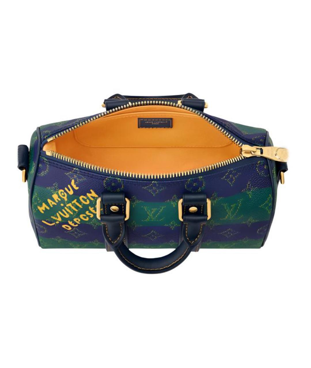 LOUIS VUITTON Зеленая сумка на плечо, фото 4