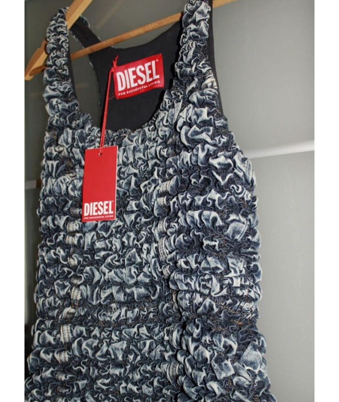 DIESEL Мульти хлопковое повседневное платье, фото 2