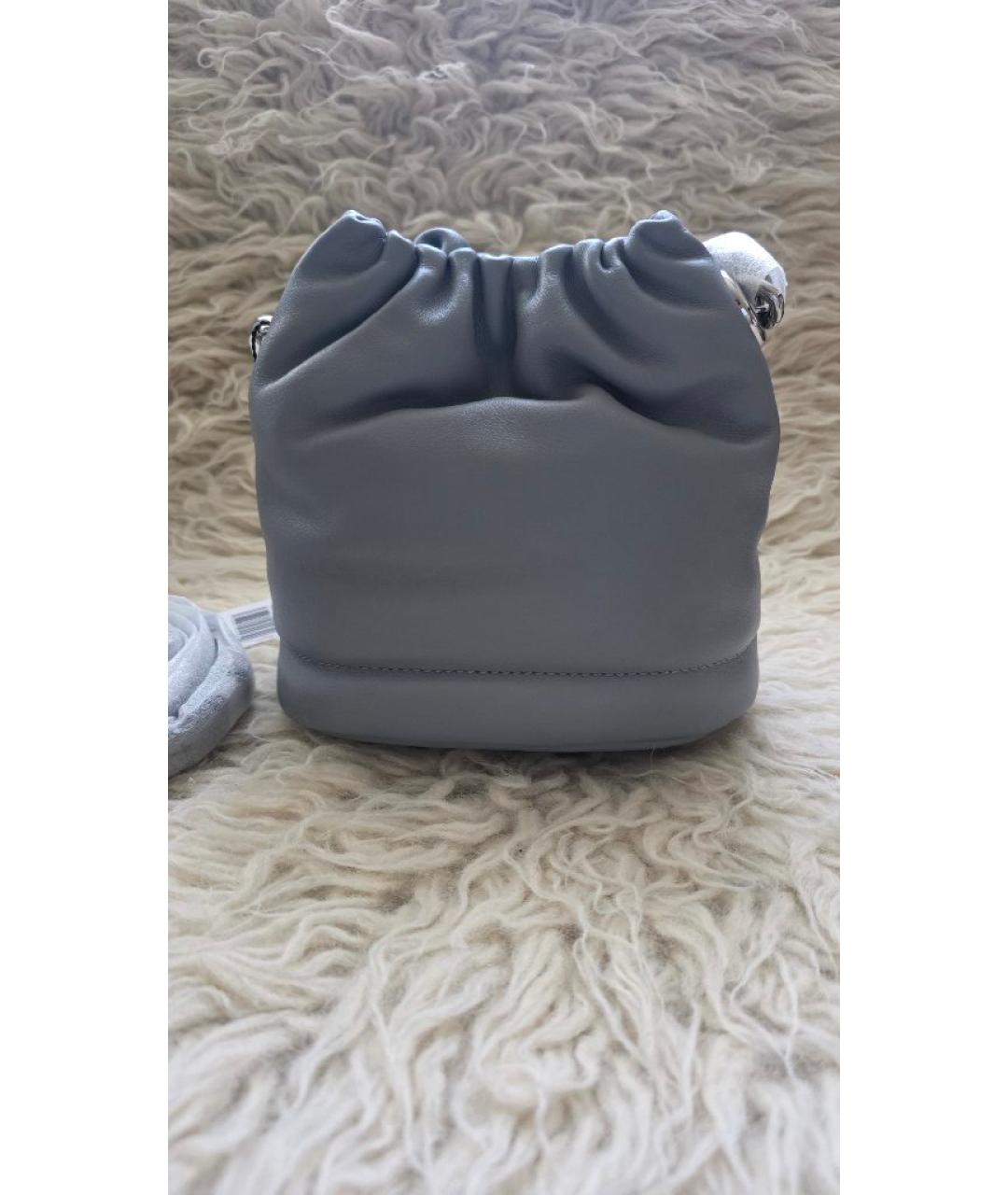 MARC JACOBS Серая кожаная сумка через плечо, фото 6