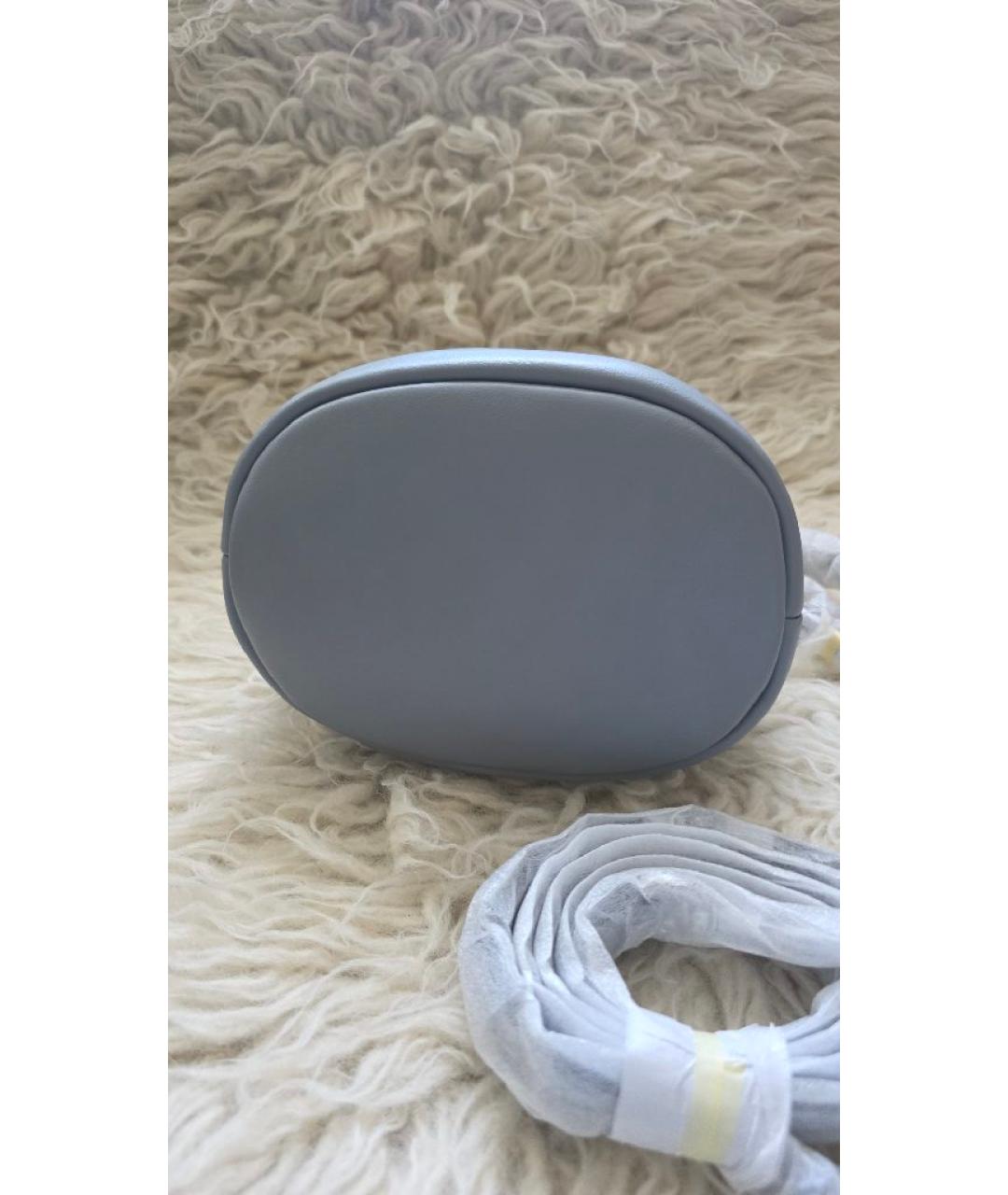 MARC JACOBS Серая кожаная сумка через плечо, фото 7