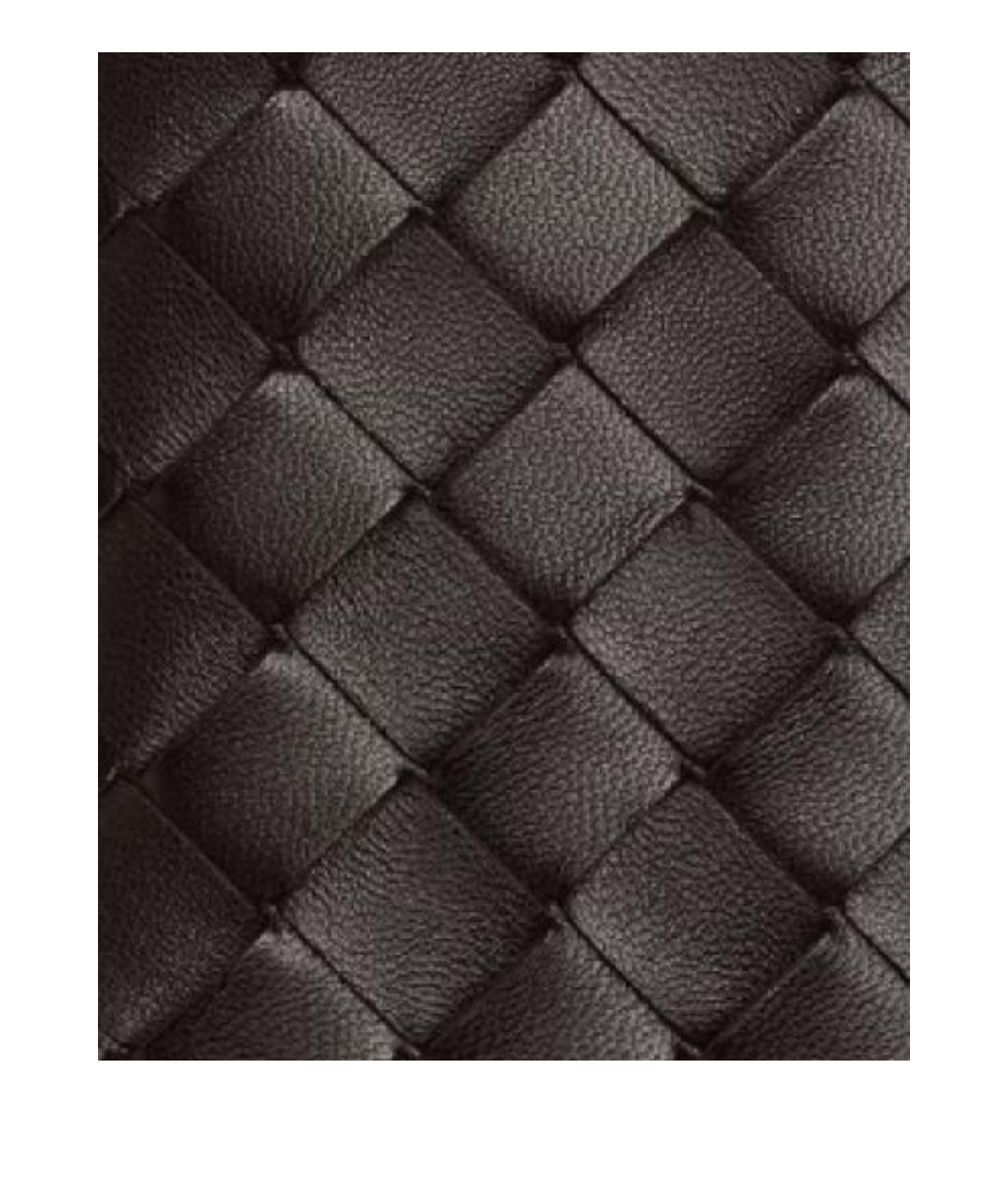 BOTTEGA VENETA Коричневый кожаный кошелек, фото 2